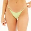 Shimmer Adjustable Cheeky Bikini Bottom -Glassons Store aiden adjustable high cut bikini briefs lime splice front ga54030shm