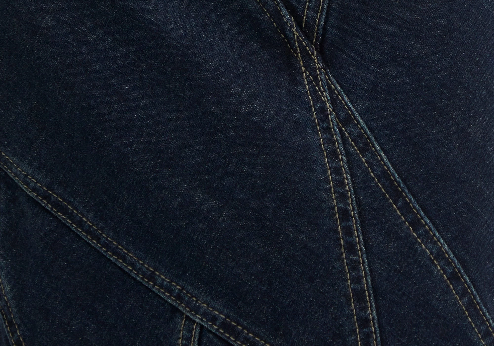 Panelled Denim Maxi Skirt 12 Panelled Denim Maxi Skirt - Image 10