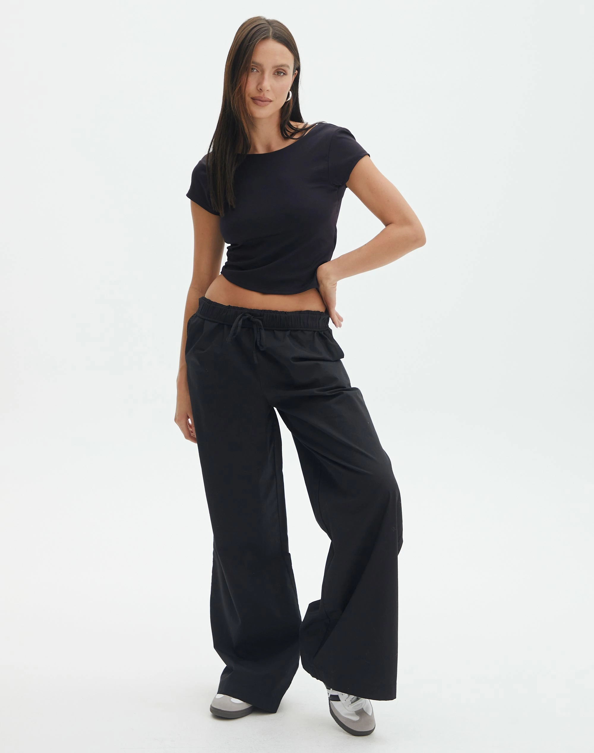 Supersoft Backless Short Sleeve Top 4 Supersoft Backless Short Sleeve Top - Image 2