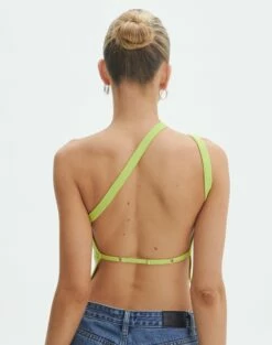 One Shoulder Open Back Strappy Tank -Glassons Store bibby backless knit main squeeze back kv94524knt