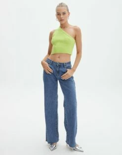 One Shoulder Open Back Strappy Tank -Glassons Store bibby backless knit main squeeze full kv94524knt