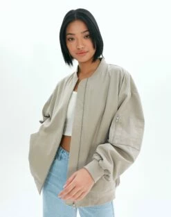 Cargo Wrap Mini Skirt -Glassons Store burke bomber jacket on the rockssilver front jw80242pln 1