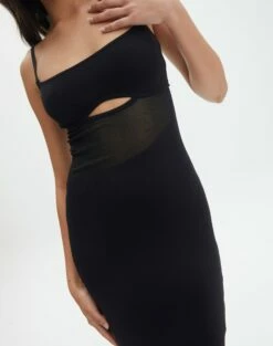 Knit Cut Out Maxi Dress 25 Knit Cut Out Maxi Dress -Glassons Store camilla cut out knit dress black imageback kd90580knt