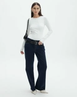 Supersoft Backless Long Sleeve Bodysuit -Glassons Store cassidy cut out bodysuit milk full tb118064pch