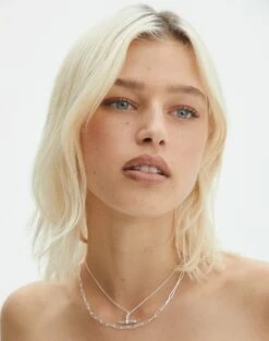 Sequin Mini Skirt -Glassons Store chain link necklace two pack silver front je88402nl 18