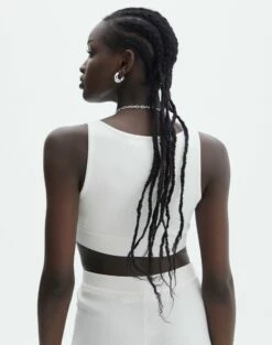 Knit Twist Front Crop Top -Glassons Store co anwar twist knit milk back kv109493ne