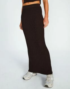 Ribbed Knit Maxi Skirt -Glassons Store co astor textured knit midi skirt its soy cute full sl109352knt