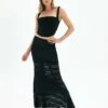 Textured Asymmetrical Panel Maxi Skirt -Glassons Store co cally asymmetrical panel skirt black front sl74526tex