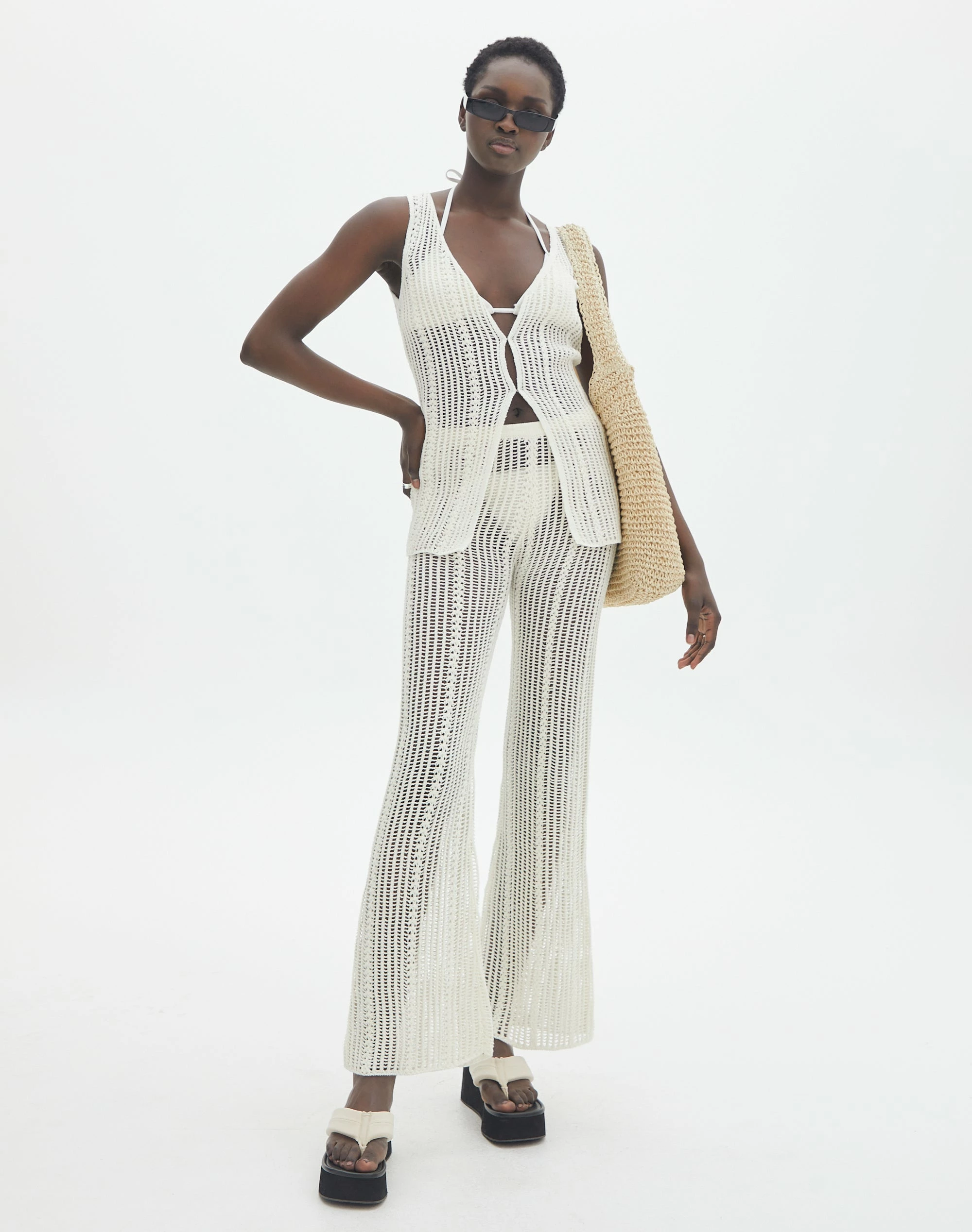 High Rise Tailored Wide Leg Panelled Pant 12 High Rise Tailored Wide Leg Panelled Pant - Image 10