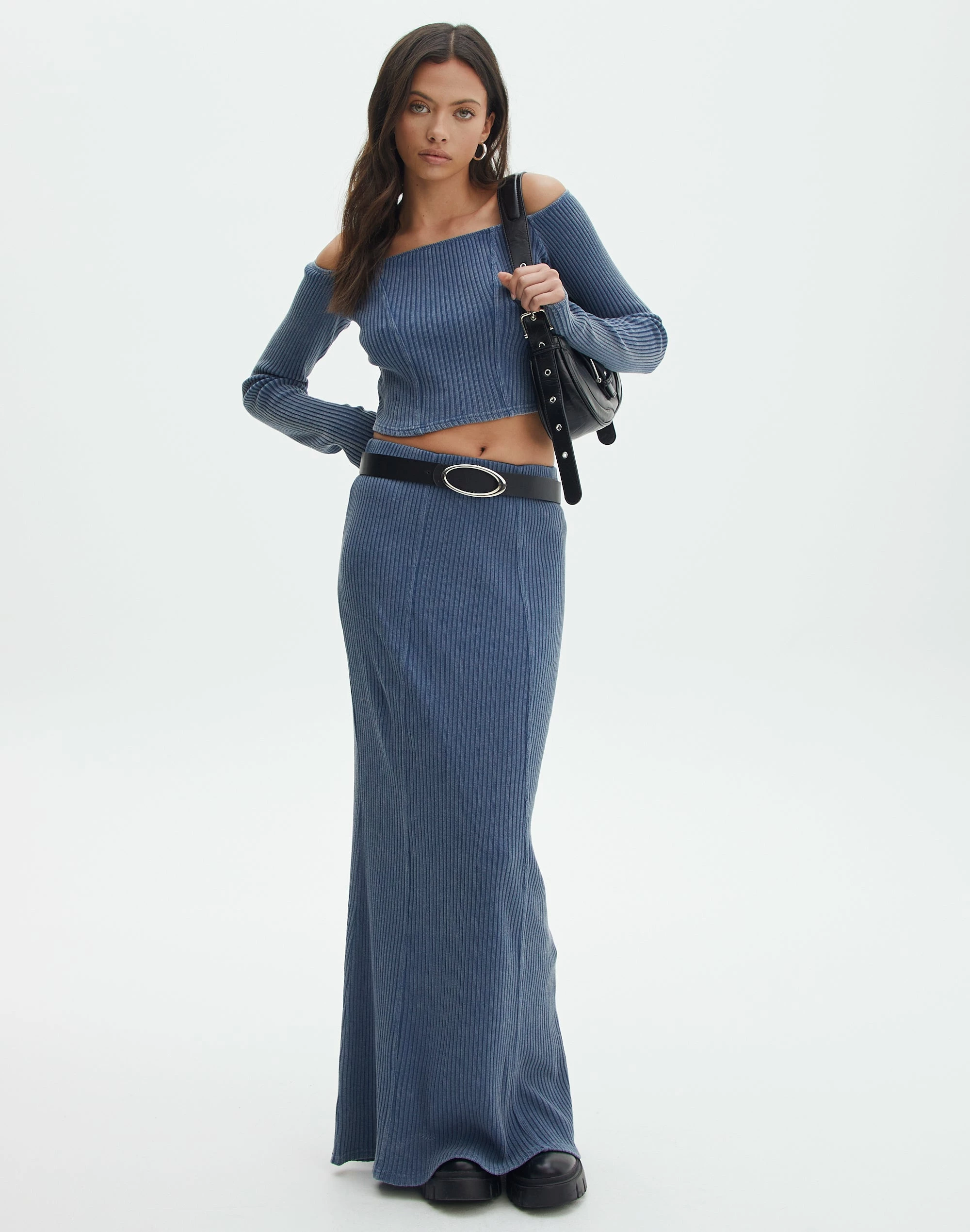 Denim Maxi Skirt 20 Denim Maxi Skirt - Image 18