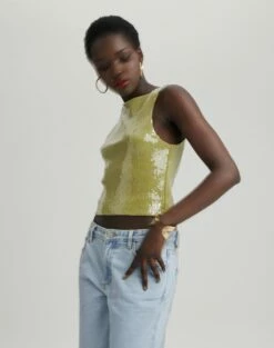 Sequin Mini Skirt -Glassons Store co ken sequin top wassa bae front tv140207sqn