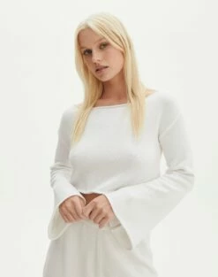 Tailored Cargo Pant -Glassons Store co lardee knit top white front kl127172cot