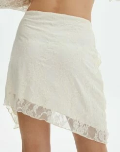 Tiered Asymmetric Lace Mini Skirt 28 Tiered Asymmetric Lace Mini Skirt -Glassons Store co lotus mini skirt bad to the bone back ss116576lac