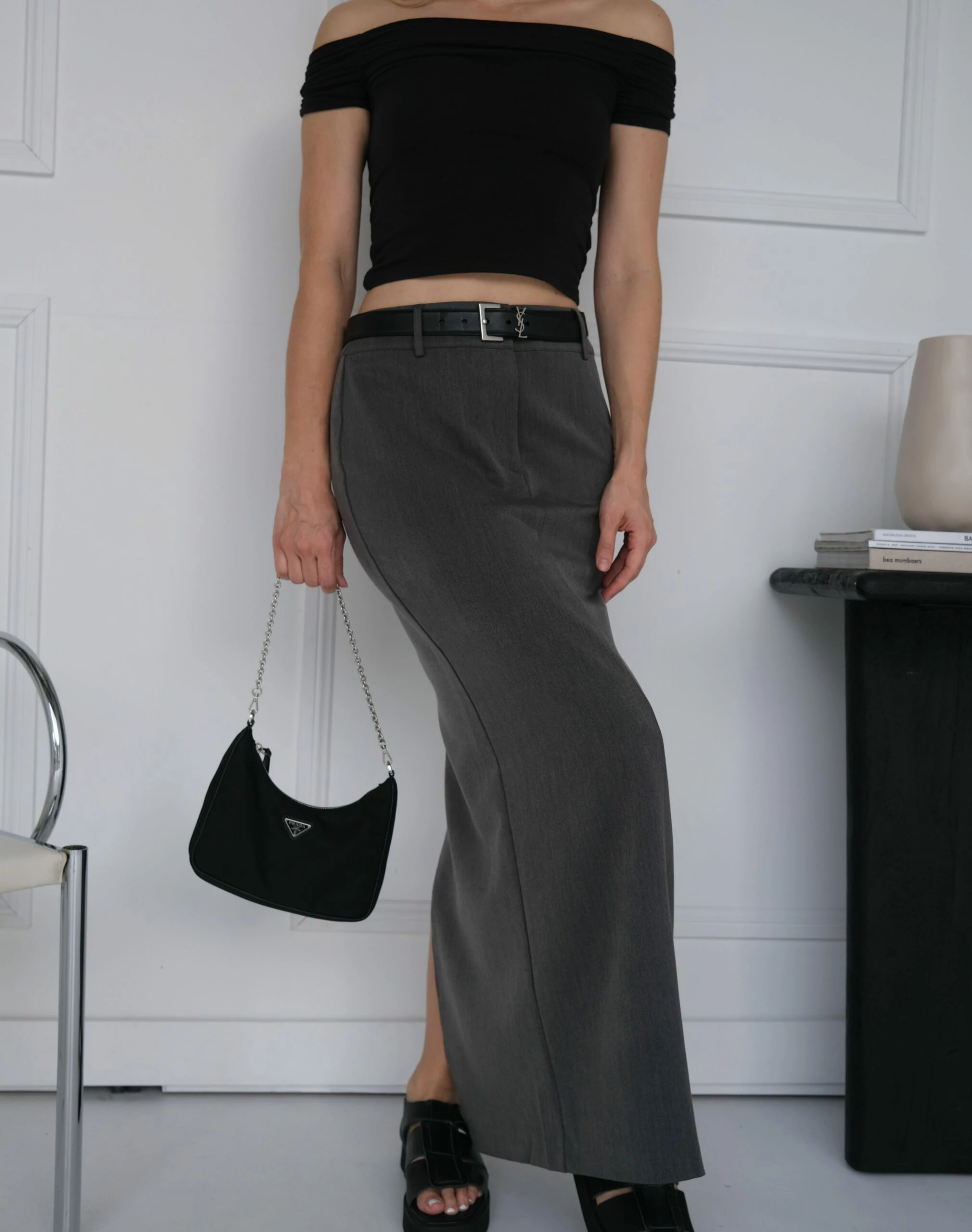 Luxe Lounge Modal Slim-Fit Maxi Skirt 19 Luxe Lounge Modal Slim-Fit Maxi Skirt - Image 17