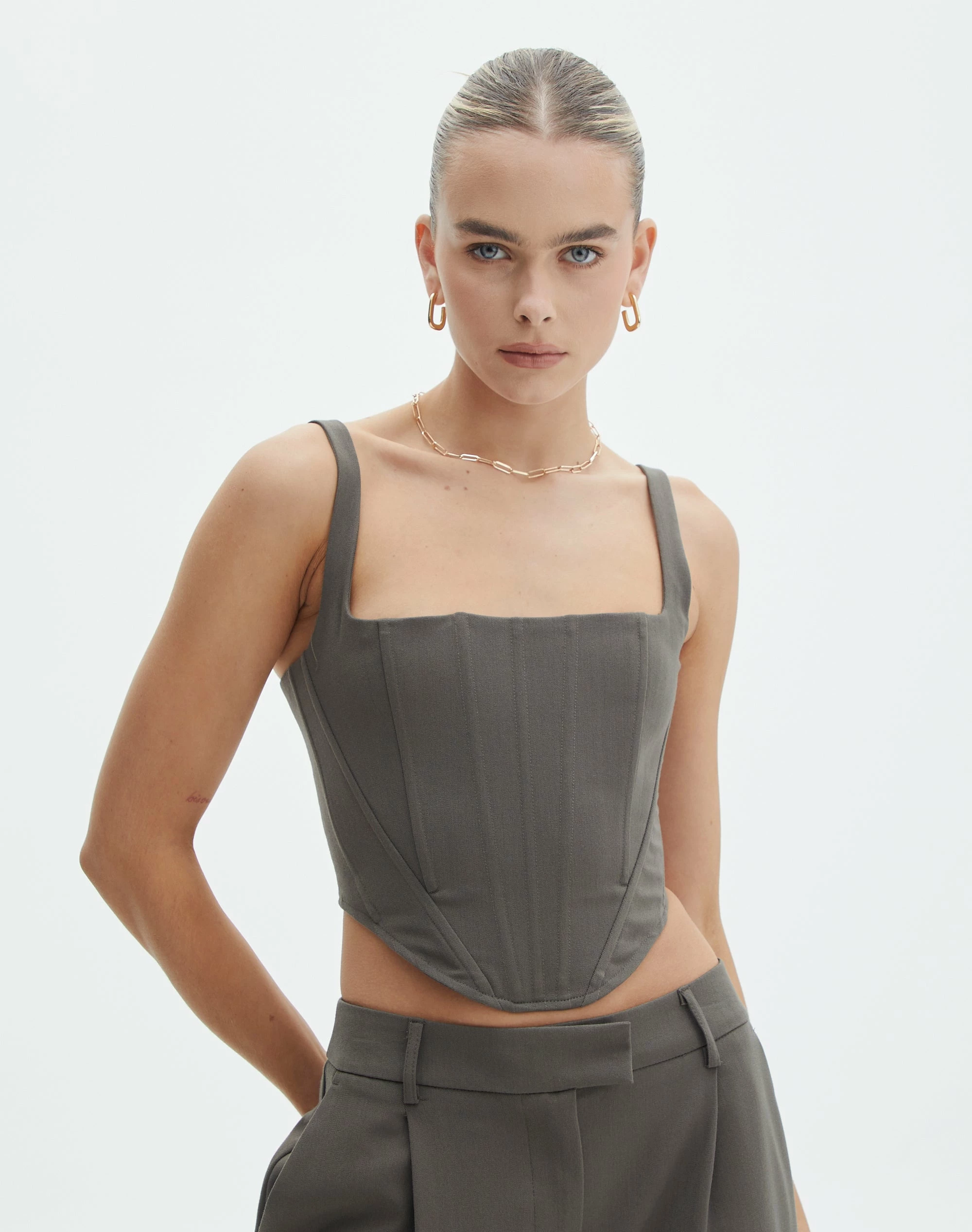 Split Tie Front Blouse 8 Split Tie Front Blouse - Image 6