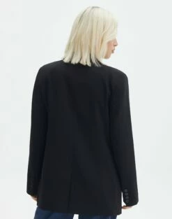Tailored Oversized Blazer 24 Tailored Oversized Blazer -Glassons Store co marly one button blazer black back jw74948pln