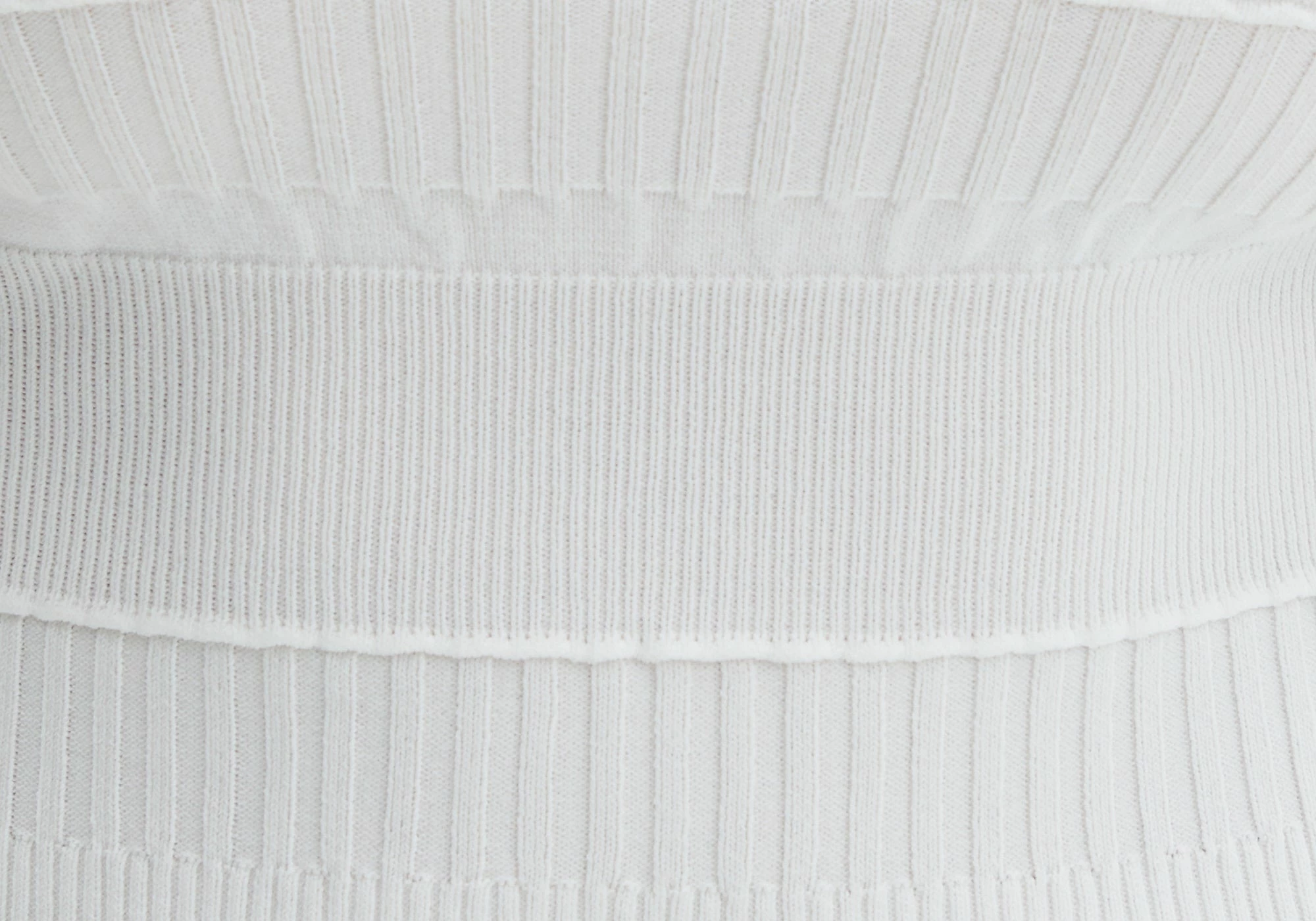 Contrast Rib Knit Bandeau 7 Contrast Rib Knit Bandeau - Image 5