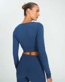 Button Up Cropped Long Sleeve Top 29 Button Up Cropped Long Sleeve Top -Glassons Store co peony longsleeve moby dick back tc93716cot