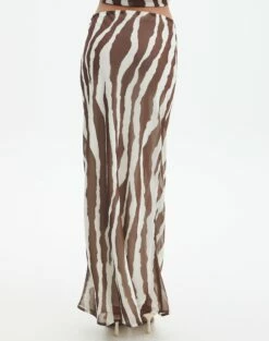 Print Maxi Slip Skirt 30 Print Maxi Slip Skirt -Glassons Store co riley mr maxi skirt umber zebra back sl102757prt