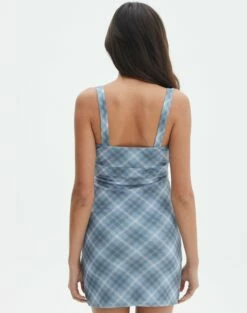 Printed Mini Mesh Dress -Glassons Store delica mini mesh bubble check back ds128708rchk