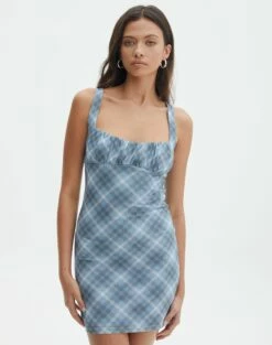 Shimmer Knit Halter Mini Dress -Glassons Store delica mini mesh bubble check front ds128708rchk