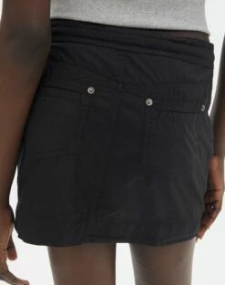 Cotton Mini Cargo Skirt -Glassons Store emma cargo mini skirt black back ss123451cot