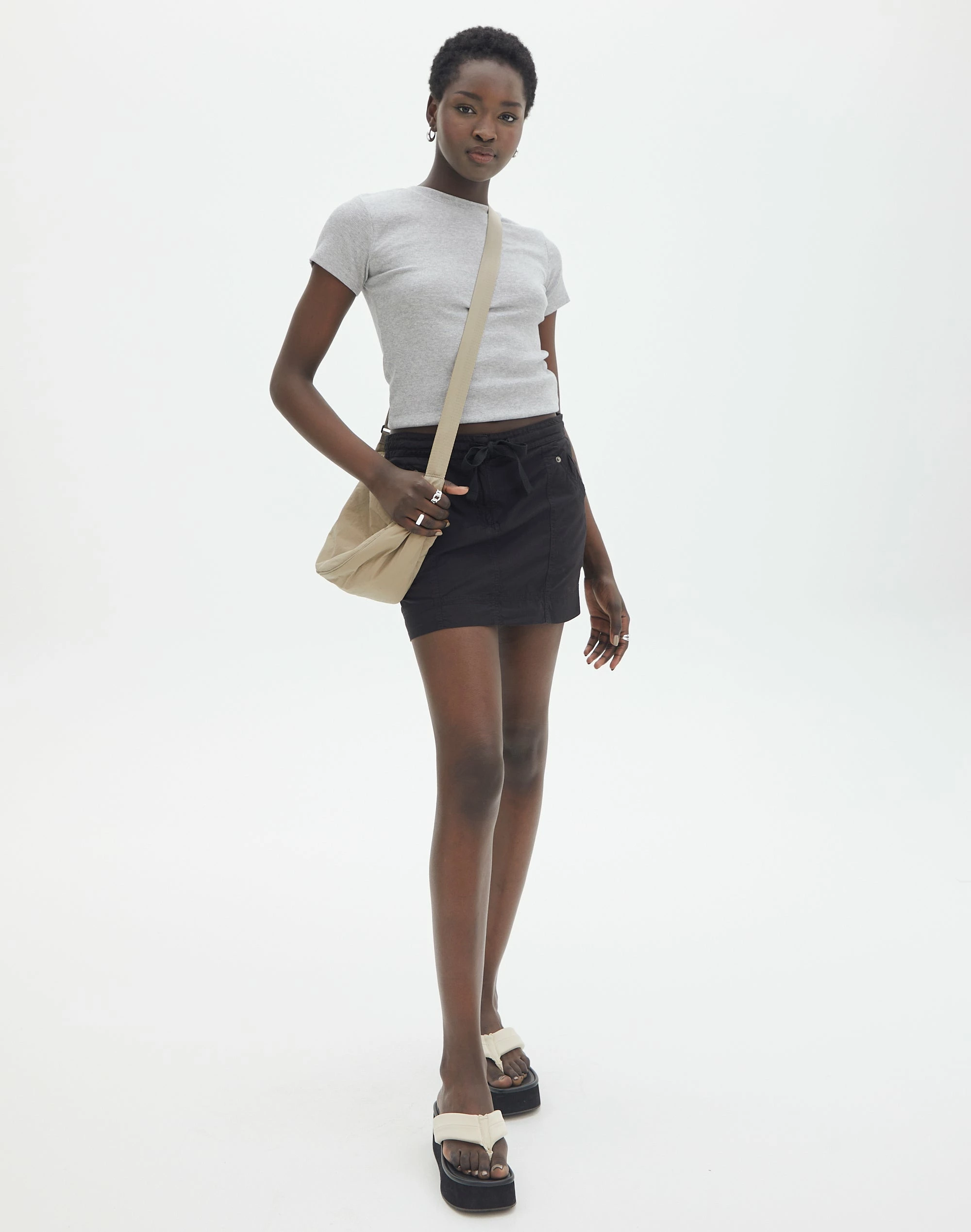 Faux Leather Pleated Mini Skirt 17 Faux Leather Pleated Mini Skirt - Image 15