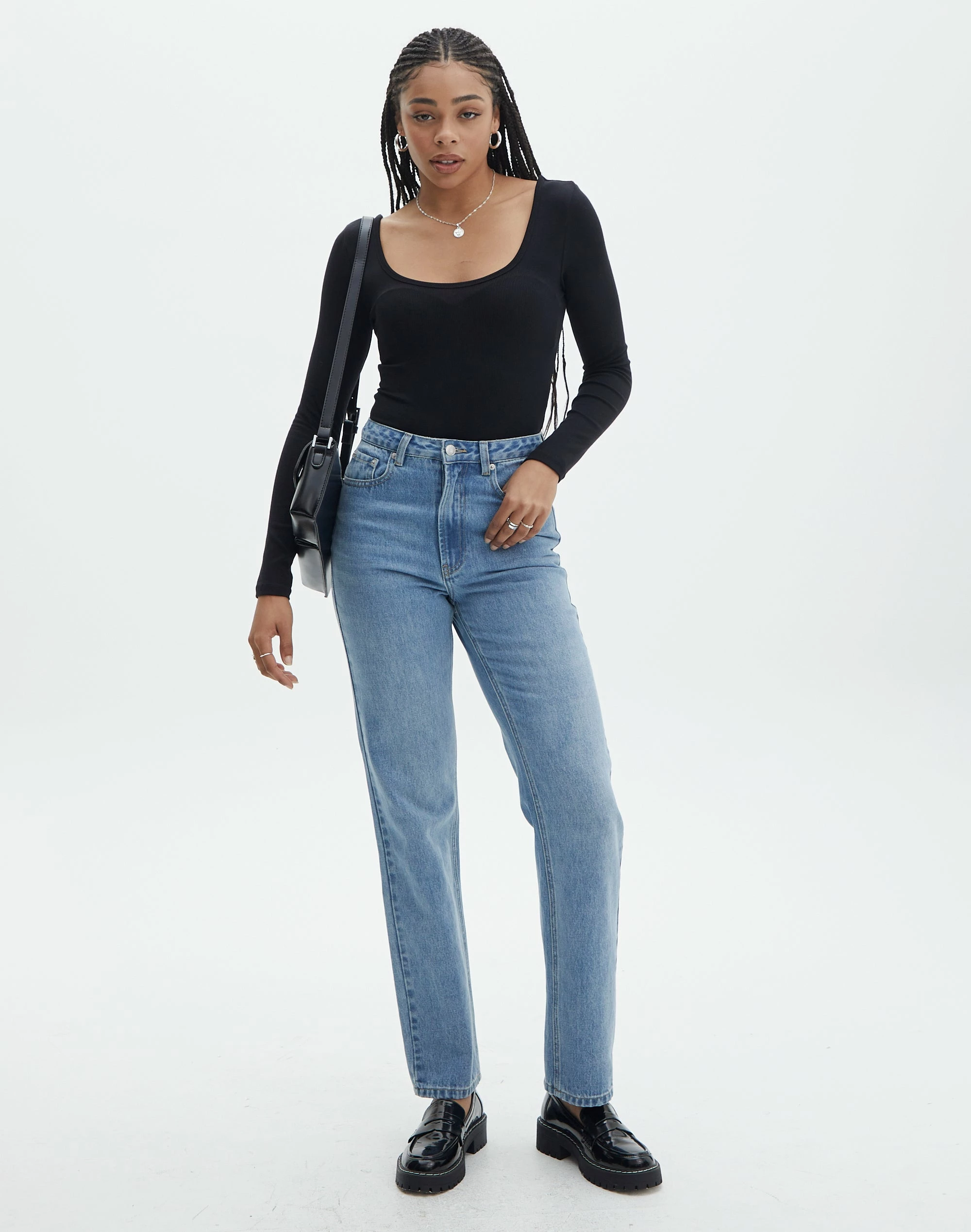 Luxe Lounge Modal Long Sleeve Low Back Bodysuit 4 Luxe Lounge Modal Long Sleeve Low Back Bodysuit - Image 2