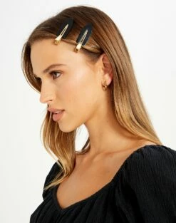 Crochet Split Front Hook Eye Top -Glassons Store flat clip pack black front ha70892clp