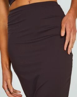 Supersoft Slim-Fit Midi Skirt -Glassons Store gem midi skirt its soy cute imageback sl114640pch