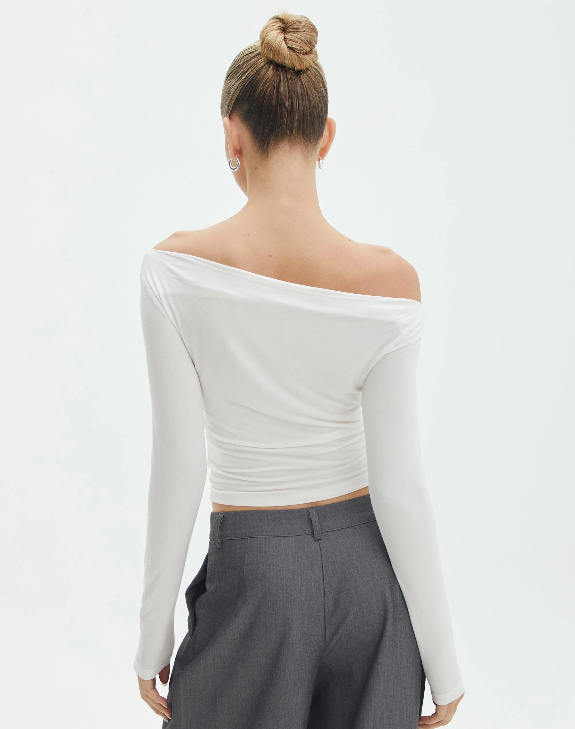 Ruched Off The Shoulder Top 20 Ruched Off The Shoulder Top - Image 18