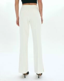 Tailored Side Split Mid Rise Pant -Glassons Store harris tailored pant milk back pw85797pln