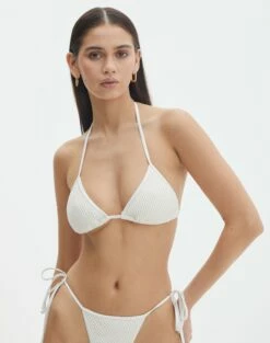 Crochet Triangle Bikini Top