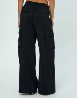 Tailored Cargo Pant -Glassons Store hilda tailored cargo black back pw55574pln