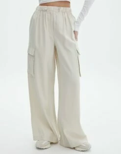 Tailored Cargo Pant -Glassons Store hilda tailored cargo fresh linen full pw55574pln