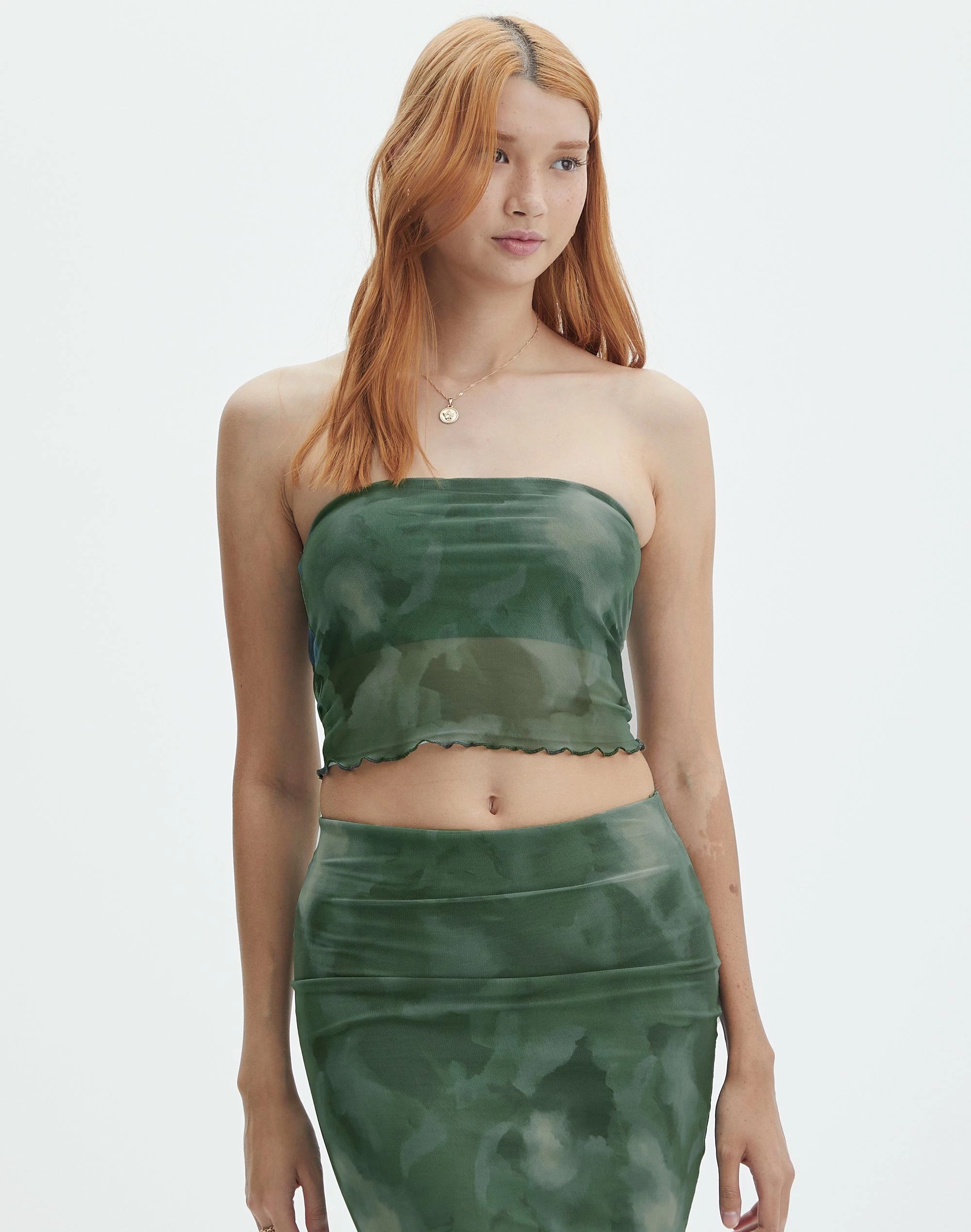 Print Mesh Maxi Skirt 13 Print Mesh Maxi Skirt - Image 11