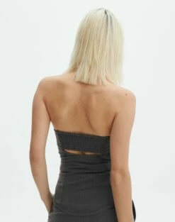 Tailored Strapless Corset Top -Glassons Store iver tailored corset charcoal back bv127594pln