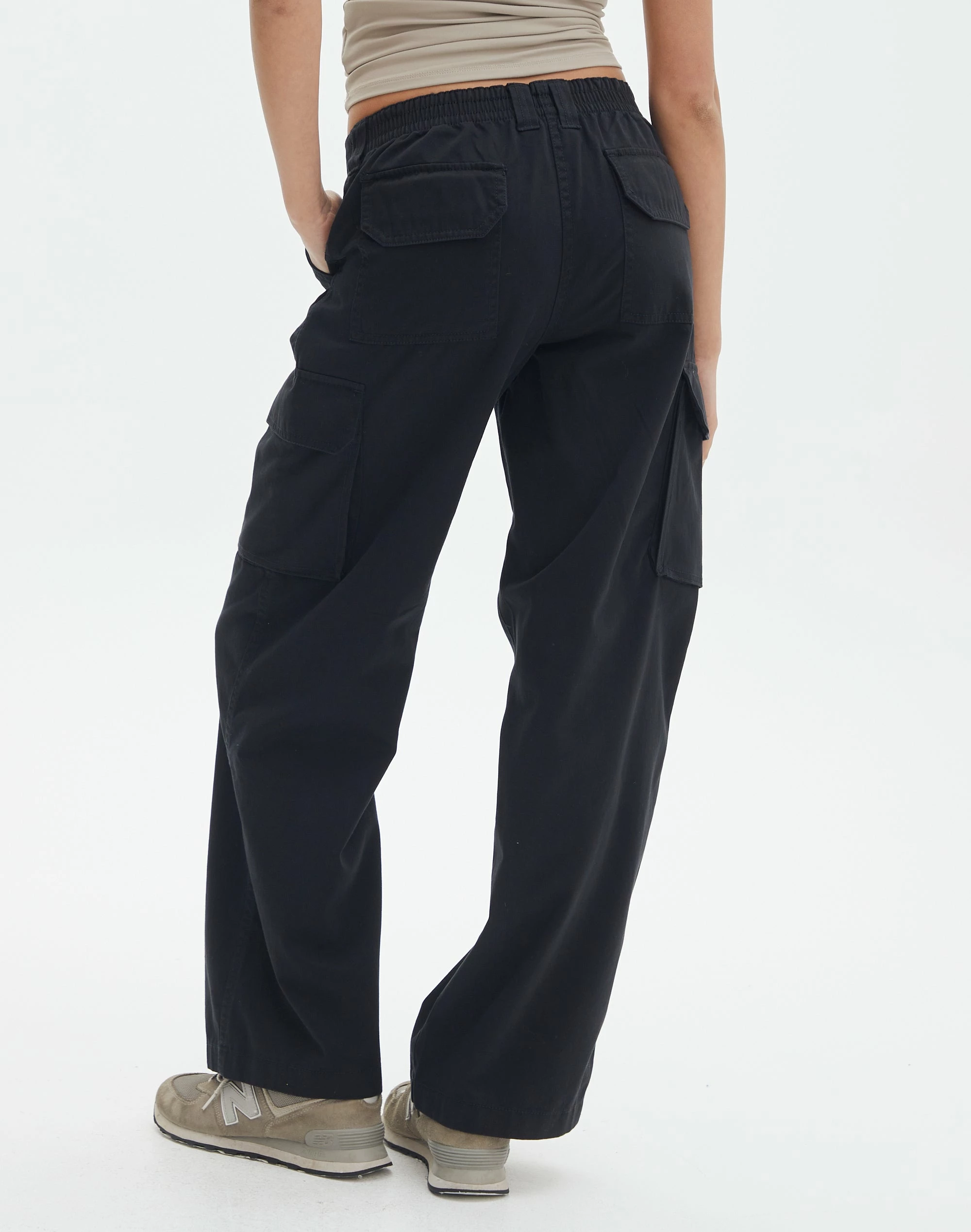 Mid Rise Cotton Cargo Pant 5 Mid Rise Cotton Cargo Pant - Image 3