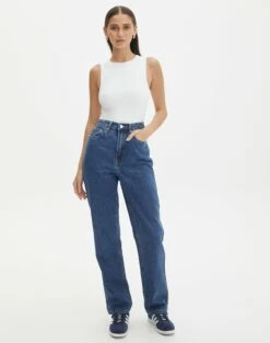Supersoft Thin Strap Bodysuit -Glassons Store jewel jean lucy mid wash front jd119687rdnm 1