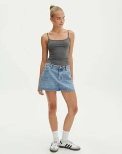 Supersoft Thin Strap Tank -Glassons Store juliet tank top shadow dancer full tv124298pch