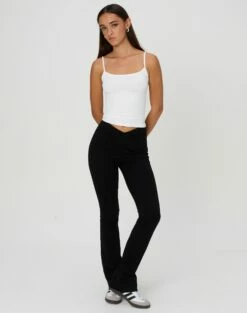 Supersoft Thin Strap Tank -Glassons Store juliet tank top white full tv124298pch