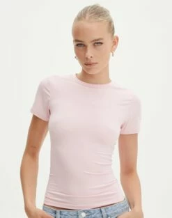 Oversized Faux Leather Double Pocket Shacket -Glassons Store kimmy t shirt pink panther front ts55072pln 3