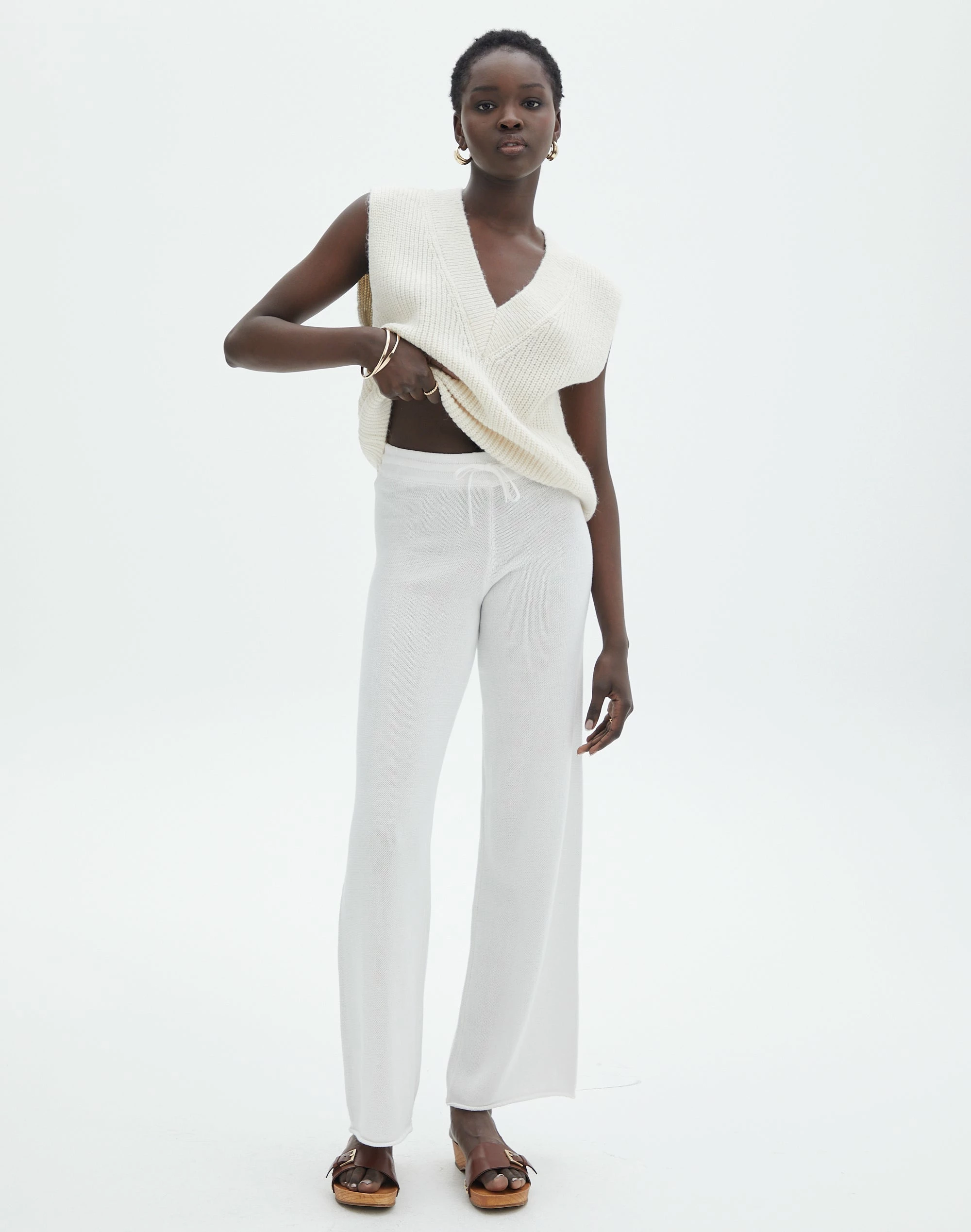 High Rise Tailored Wide Leg Panelled Pant 16 High Rise Tailored Wide Leg Panelled Pant - Image 14