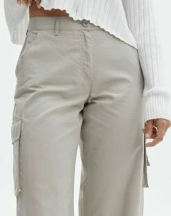 Cotton Low Rise Cargo Pant -Glassons Store lexi mid rise cargo pant on the rocks imageback pw80341cot