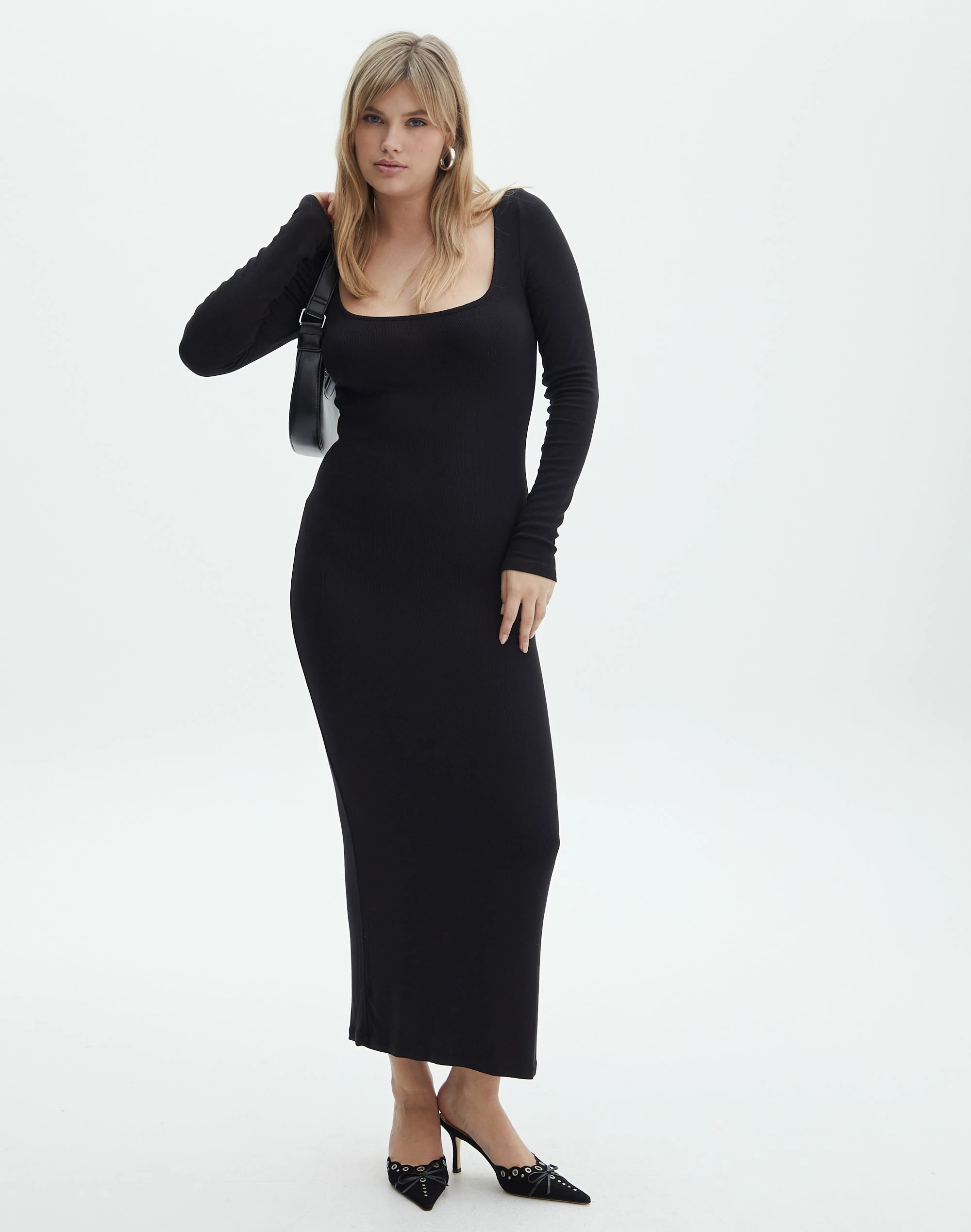 Knit Cut Out Maxi Dress 21 Knit Cut Out Maxi Dress - Image 19