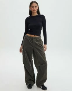 Front Page -Glassons Store limmy slinky longsleeve black full tl55301pch