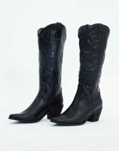 Ringspun Denim Moto Jacket -Glassons Store lola cowboy boot black front sh53399pu 12