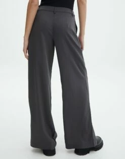Mid Rise Relaxed Leg Pant 28 Mid Rise Relaxed Leg Pant -Glassons Store lorence tailored pant charcoal back pw69506pln