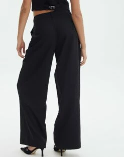 Mid Rise Wide Leg Pant 24 Mid Rise Wide Leg Pant -Glassons Store loretta wide leg pant black back pw51730pln