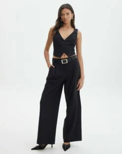 Oversized Blazer 37 Oversized Blazer -Glassons Store loretta wide leg pant black front pw51730pln